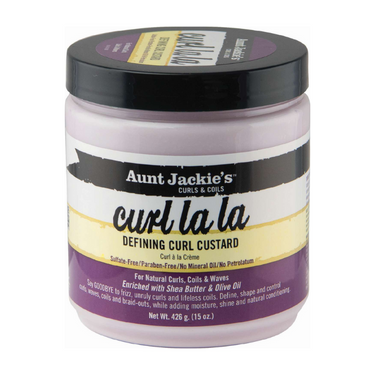 Aunt Jackie’s Curl La La Defining Curl Custard – 15 oz - ANNS BEAUTY SUPPLY